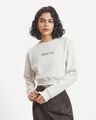 Sudadera Cerrada Cropped,CRUDO