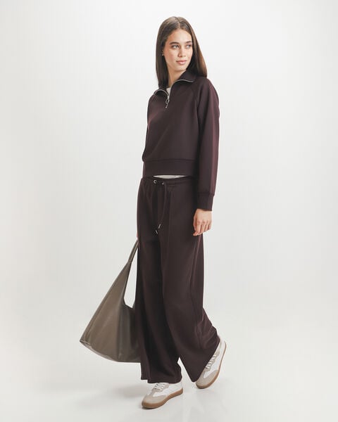 Sudadera Cerrada Morada
