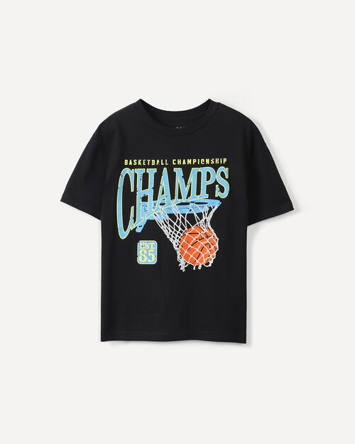 Playera Gr&aacute;fico B&aacute;squetbol