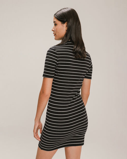 Vestido Corto Rayas