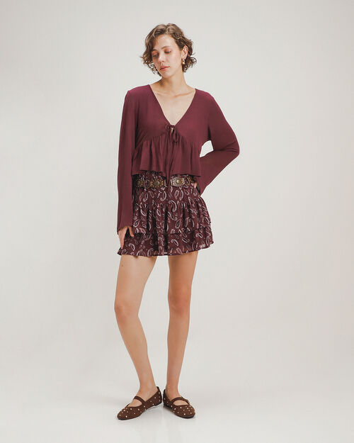 Falda Mini Estampada