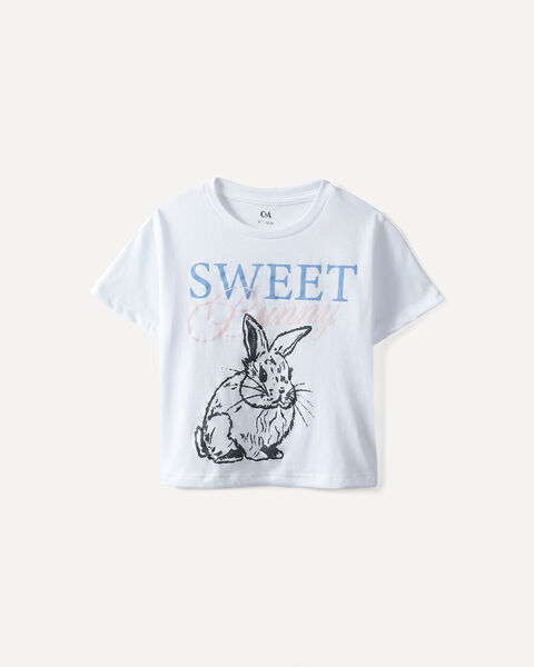 Playera Estampado Conejito