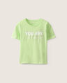 Playera Beige Texto Love,VERDE MENTA CLARO