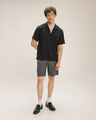 Camisa Negra Fit Relaxed,NEGRO