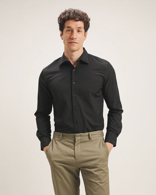Camisa Manga Larga Negra