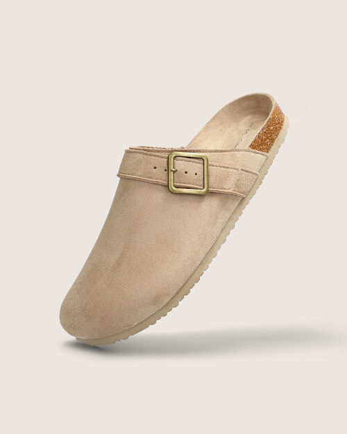 Zapatos Destalonado Con Hebilla