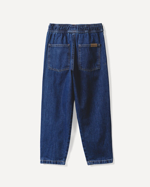 Jogger Azul De Mezclilla
