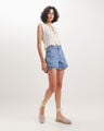Short Azul Destrucciones,AZUL CIELO