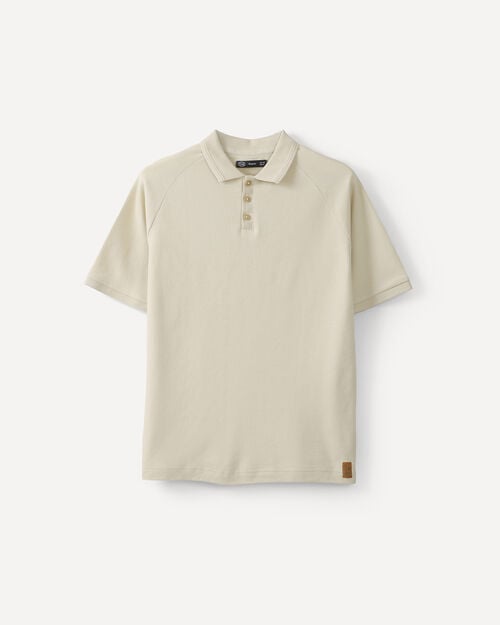 Polo Beige Tejido Punto