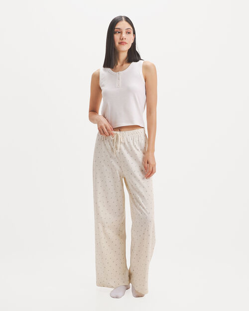 Pantal&oacute;n De Pijama Estampado