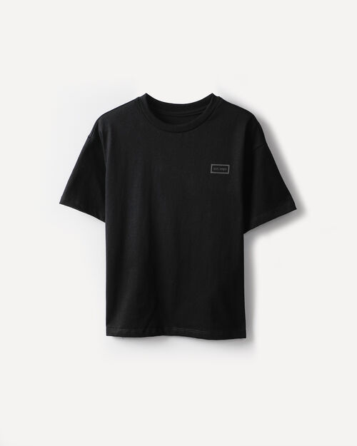Playera Regular Negra