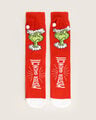 Calcetines Grinch Rojos,ROJO