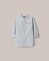 Camisa Azul Manga Larga,AZUL PASTEL