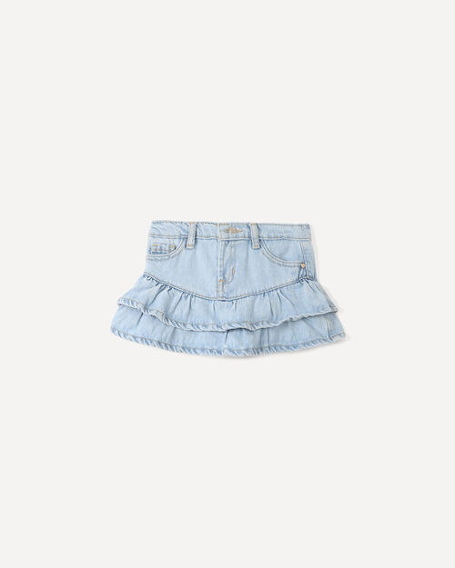 Falda Mini Volantes