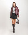 Falda Mini Negra,NEGRO
