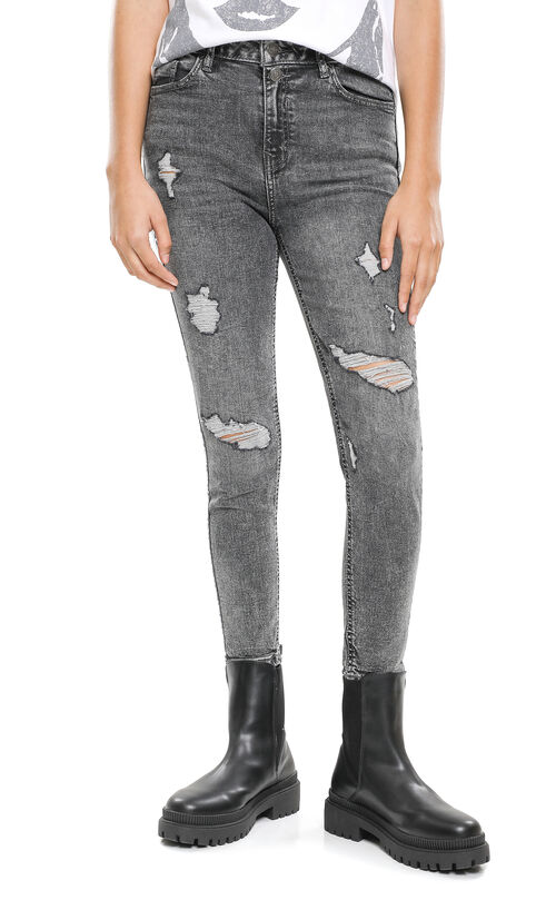 Jeans Skinny Cropped