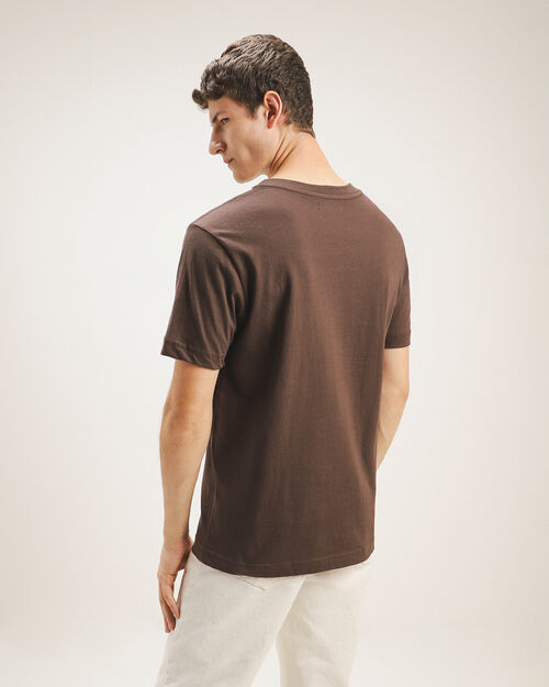 Playera Estampada Caf&eacute;