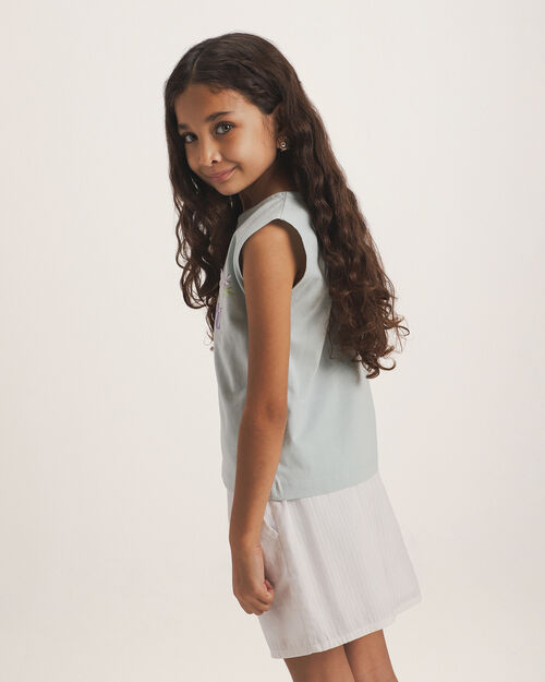 Playera Azul Aplicaciones