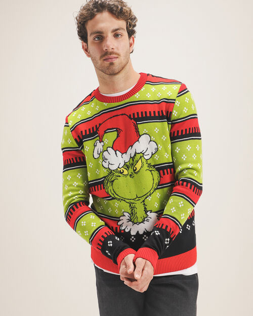 Suéter De Punto El Grinch