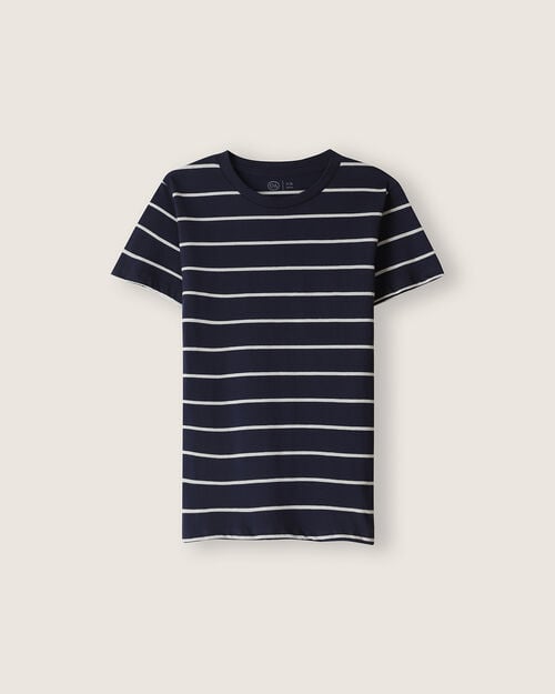 Playera Manga Corta Rayas