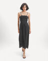 Vestido Negro Tirantes,NEGRO