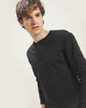Playera Arena Manga Larga,NEGRO