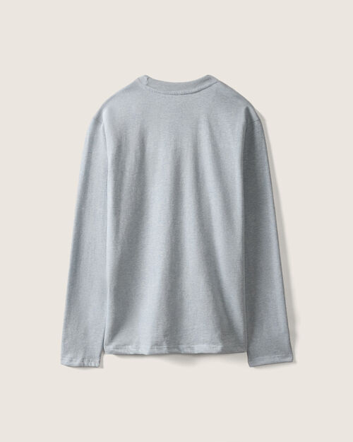 Playera Azul Manga Larga