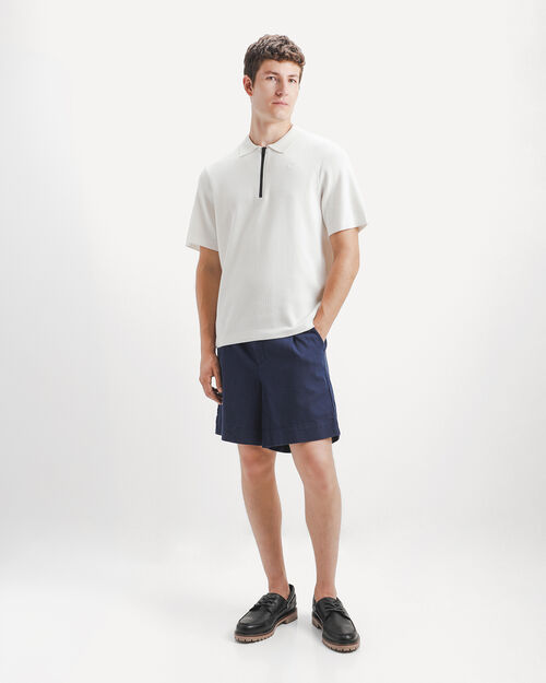 Short Azul Textura