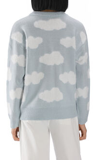 Suéter Estampado Nubes