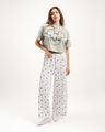 Pantalón De Pijama Mickey Mouse,BLANCO
