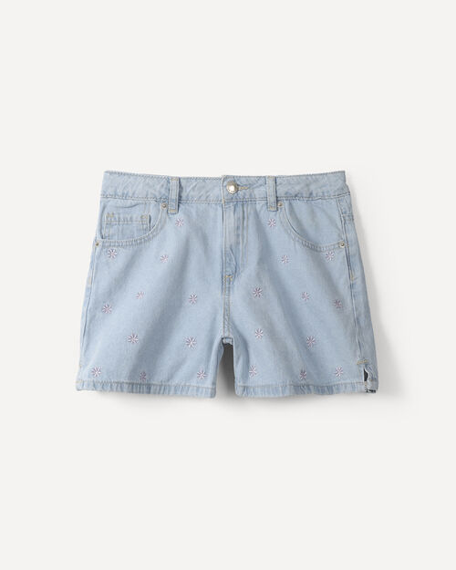 Short Bordado Flores
