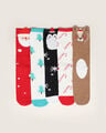Pack De 5 Calcetines Navideños,MULTICOLOR