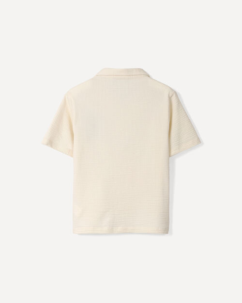 Camisa Beige Textura