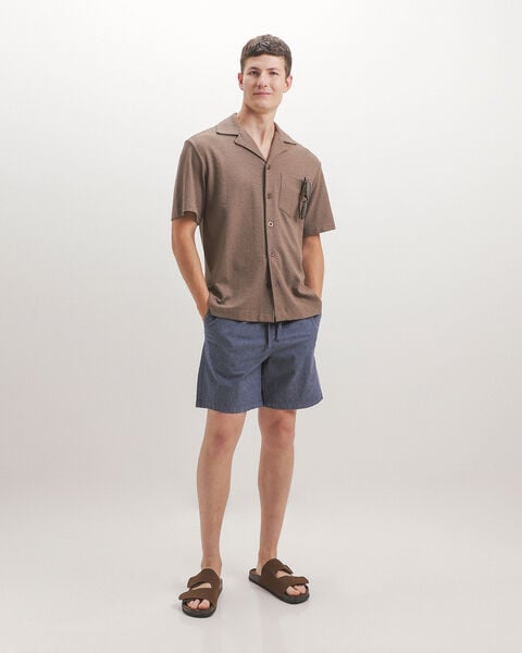 Short Pull On Azul