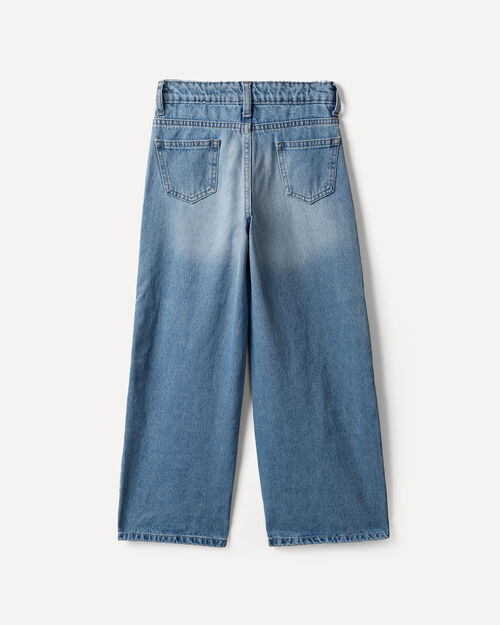 Jeans Wide Leg Snaps