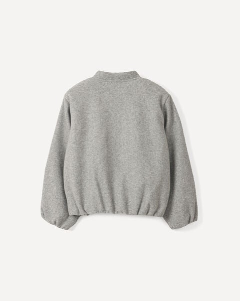 Chamarra Bomber Gris