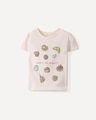 Playera Azul Dise&ntilde;o,ROSA PALIDO