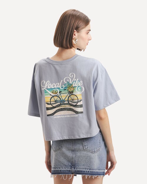 Playera Azul Regular