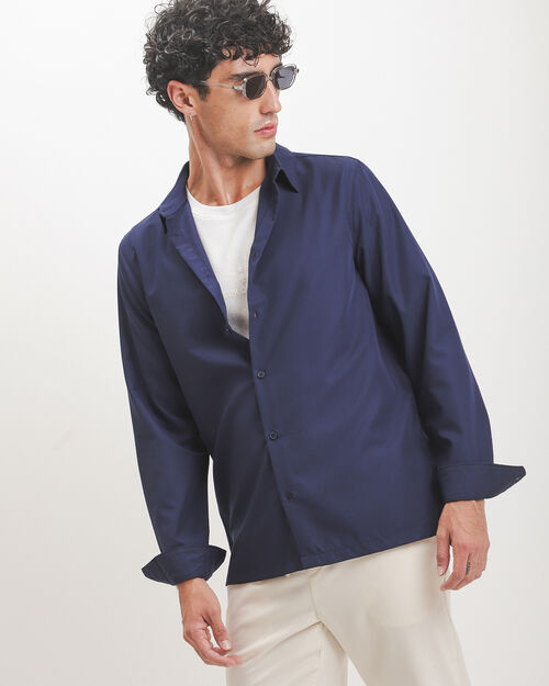 Camisa Azul Regular