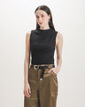 Top Negro Mesh,NEGRO