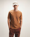 Playera Básica Gris,CAFE