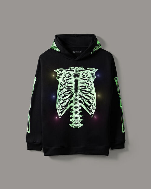 Sudadera Estamapada Esqueleto