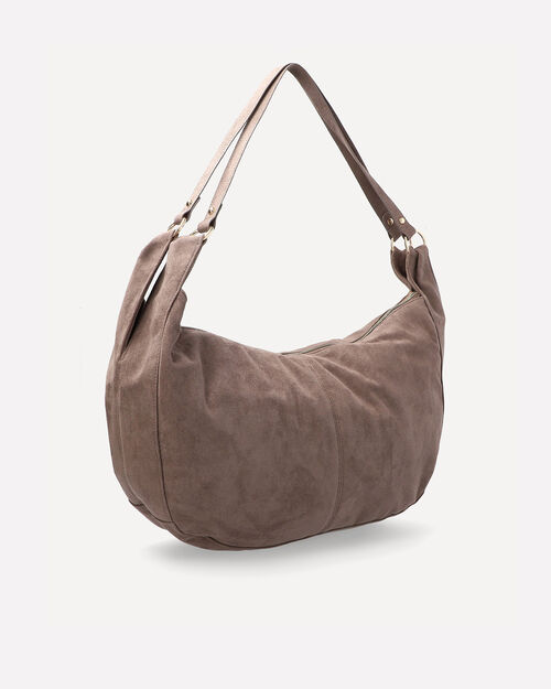 Bolso Caf&eacute; Tejido Suave