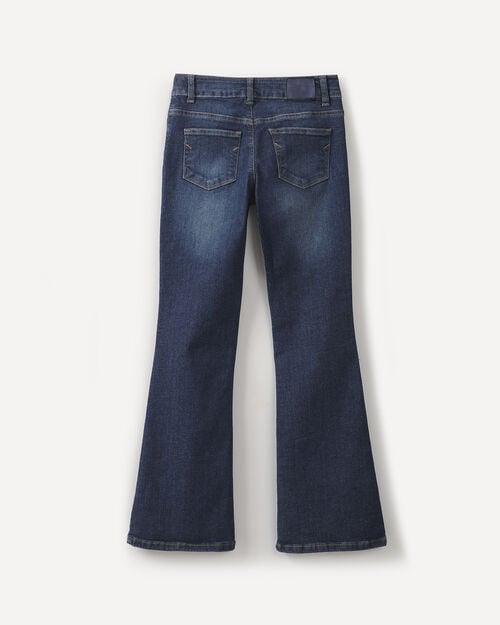 Jeans Flare Azul Marino
