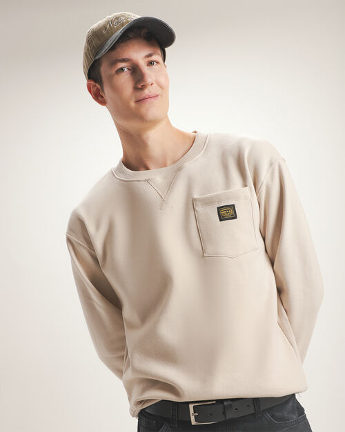 Sudadera Arena Con Bolsillo