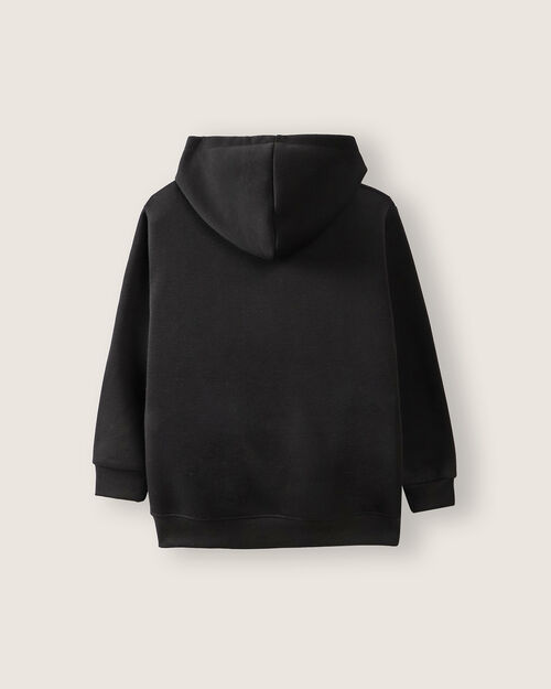 Sudadera Negra Cerrada
