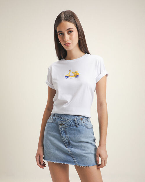 Playera Dise&ntilde;o Moto