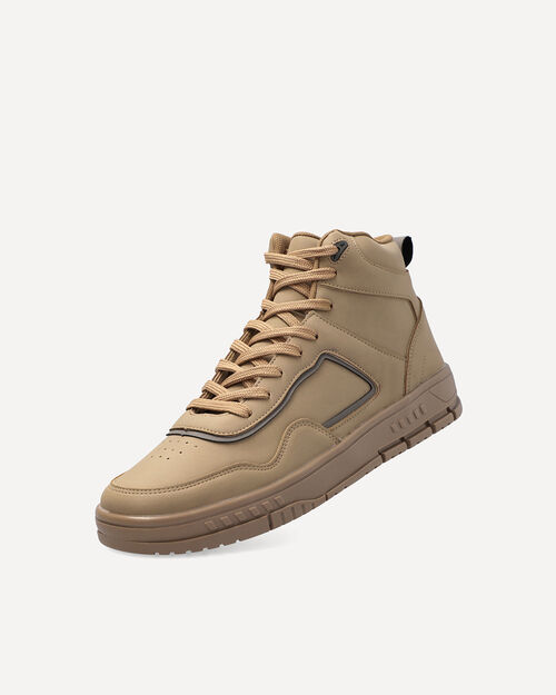 Tenis De Bota Monocolor