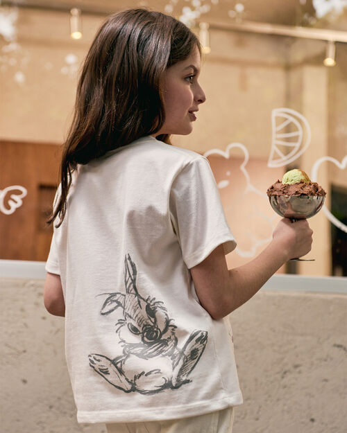 Playera Manga Corta Bambi