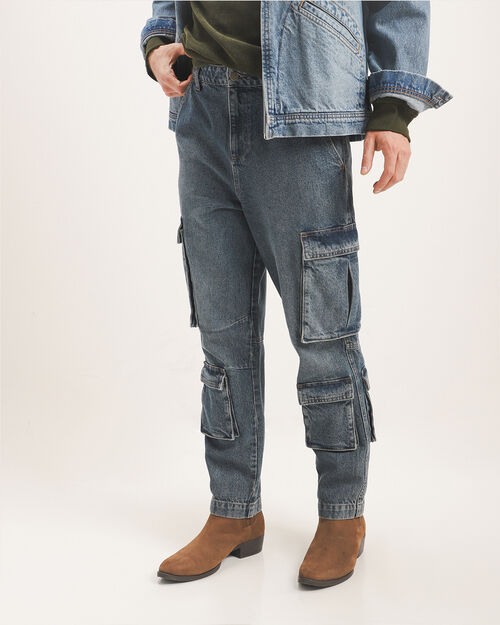 Jeans Cargo Fit Loose
